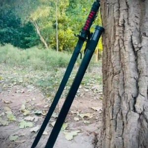 Home the real black katana zangetsu sword | size 38 inches | professional high carbon steel (art. no. ktn 002)