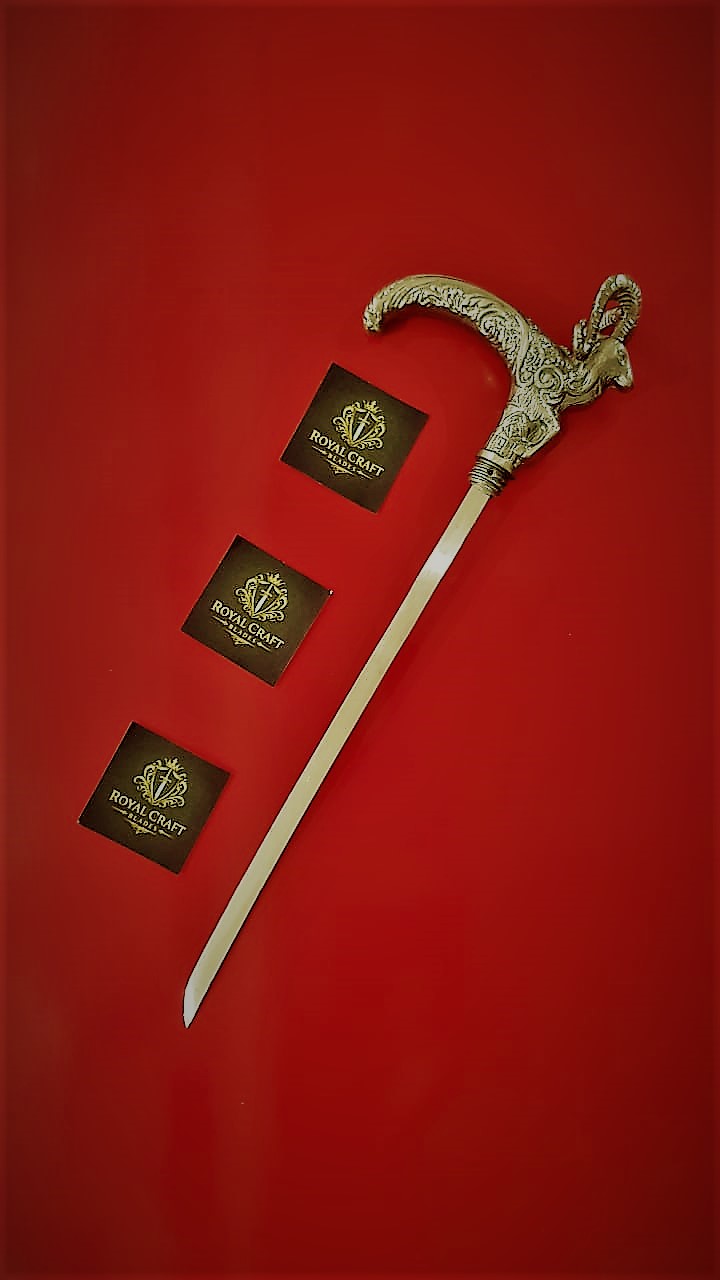 premium handcrafted markhor stick (walking cane) premium handcrafted markhor stick (walking cane)