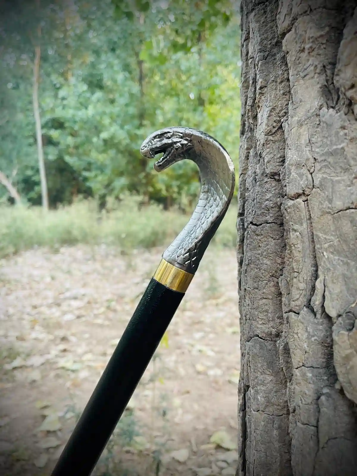 premium handcrafted cobra stick walking cane (art. no. stk 006) premium handcrafted cobra stick walking cane (art. no. stk 006)